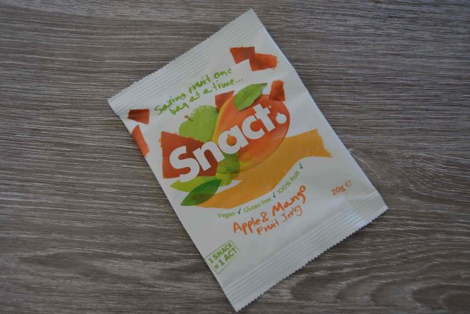 Snact Apple & Mango Fruit Jerky Review