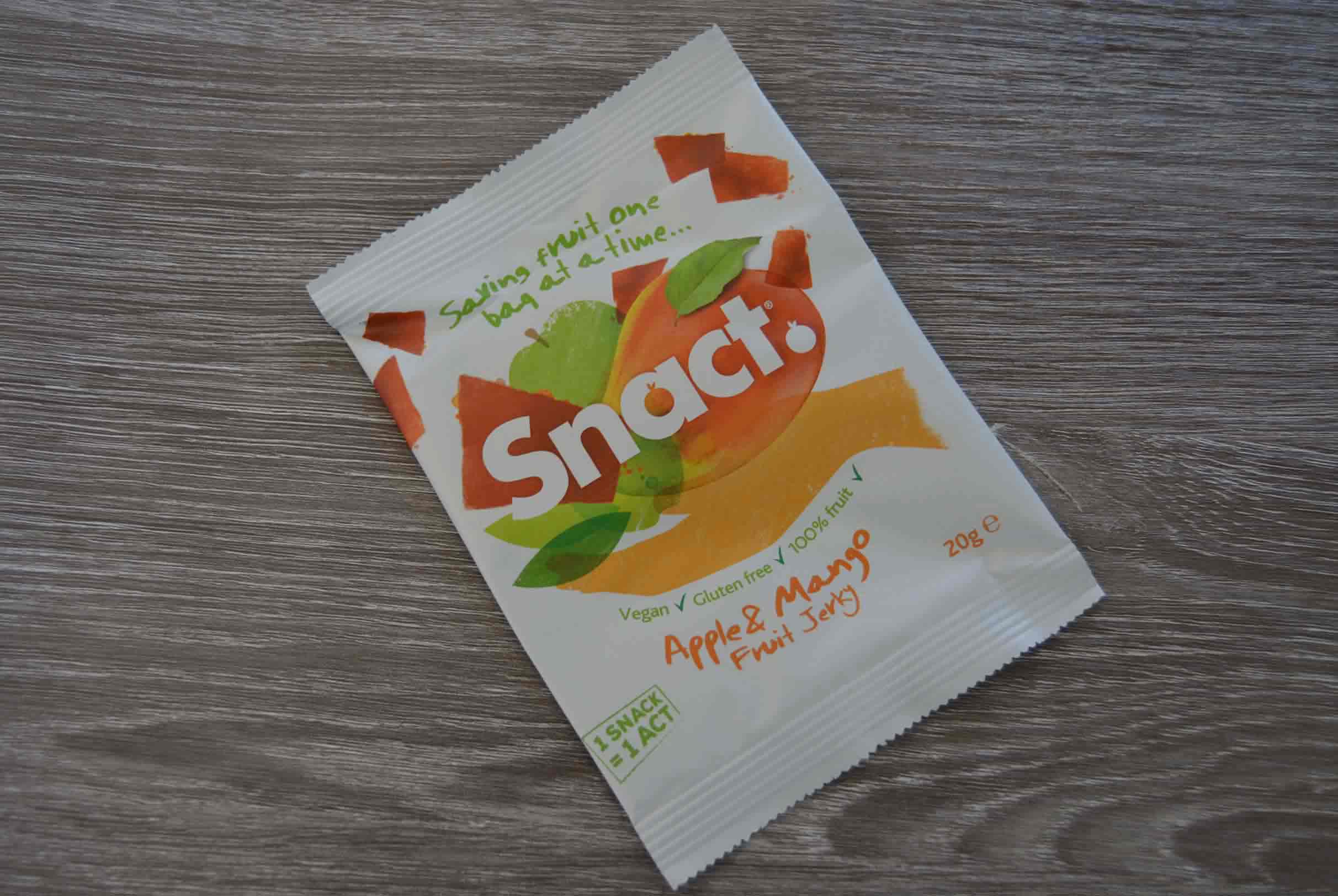 Snact Apple & Mango Fruit Jerky Review Sazra